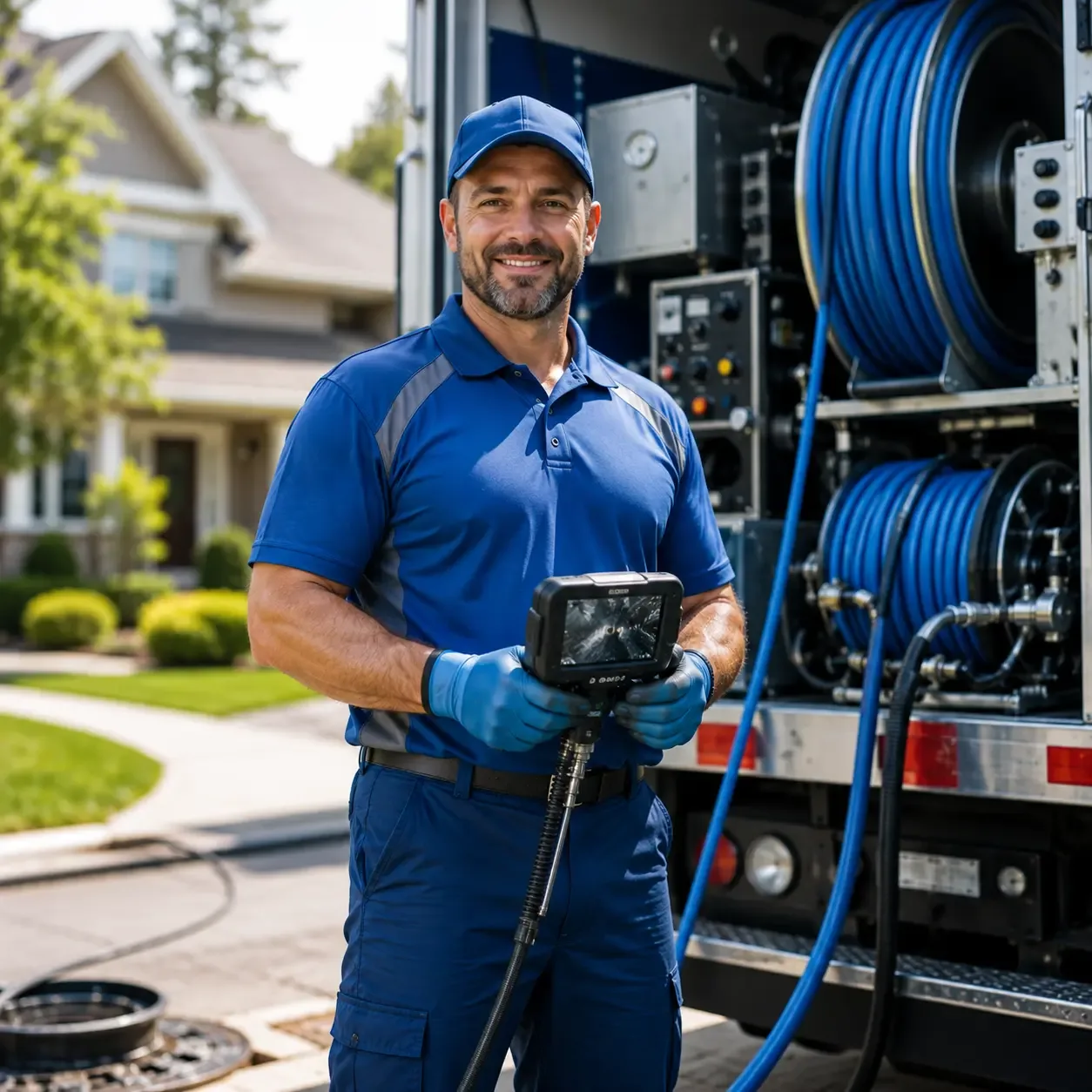 Local outdoor drain cleaning specialists in Knoxville, IA